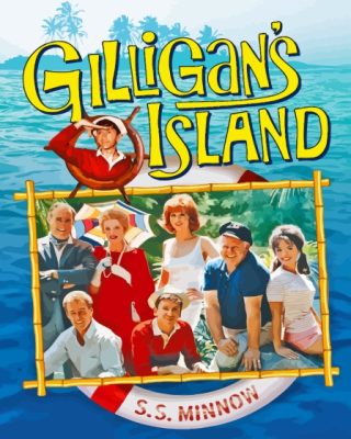 Gilligan's Island Poster Paint By Numbers