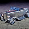 Grey 1932 Ford Car Paint By Numbers