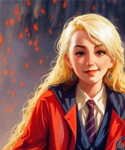 Harry Potter Luna Lovegood Art Paint By Numbers