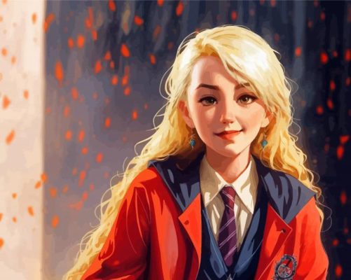 Harry Potter Luna Lovegood Art Paint By Numbers