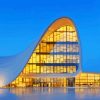 Heydar Aliyev Centre Building Paint By Numbers