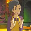 Homily Clock Secret World Of Arrietty Paint By Numbers
