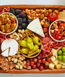 Italian Antipasto Paint By Numbers