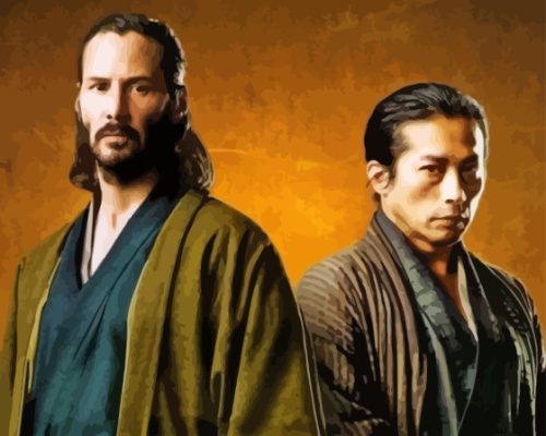 Kai And Oishi Yoshio 47 Ronin Film Paint By Numbers