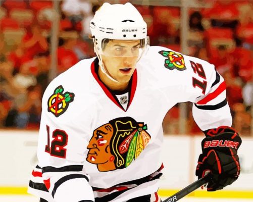 Kyle Beach Chicago Blackhawks Player Paint By Numbers