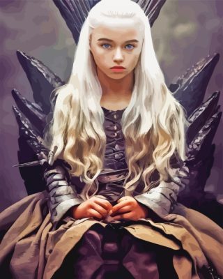 Little Rhaenyra Princess Paint By Numbers