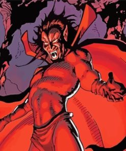 Marvel Mephisto Character Paint By Numbers