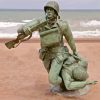 Memorial Wounded Soldier Omaha Beach Paint By Numbers