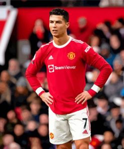 Ronaldo Manchester United FC Paint By Numbers