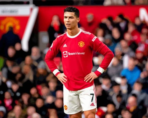 Ronaldo Manchester United FC Paint By Numbers