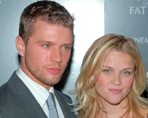 Ryan Phillippe And Reese Witherspoon Paint By Numbers