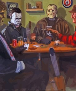 Slasher Poker Paint By Numbers