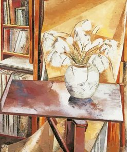 Still Life With Bog Cotton Paul Nash Paint By Numbers