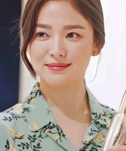 The Actress Song Hye Kyo Paint By Numbers