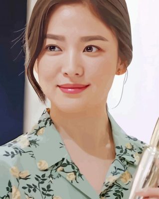 The Actress Song Hye Kyo Paint By Numbers