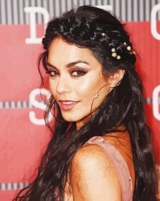 The Actress Vanessa Anne Hudgens Paint By Numbers