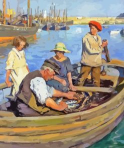 The Fishermen Expedition Stanhope Forbes Paint By Numbers