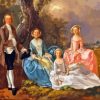 The Gravenor Family Thomas Gainsborough Paint By Numbers