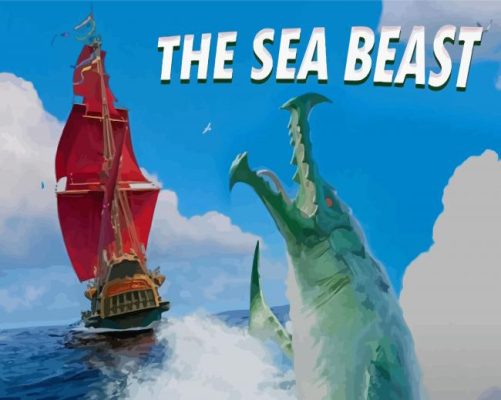 The Sea Beast Paint By Numbers