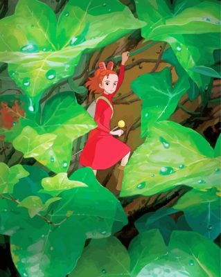 The Secret World Of Arrietty Paint By Numbers