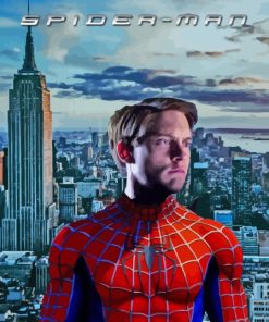 Tobey Maguire Spider Man Film Paint By Numbers