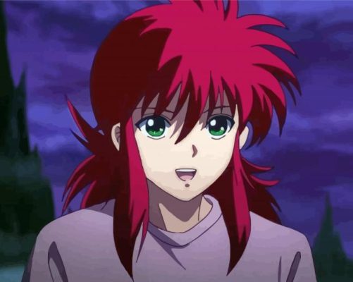 Youko Kurama Anime Paint By Numbers