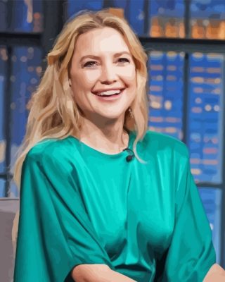 Kate Hudson Paint By Numbers