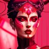 Aesthetic Red Queen Paint By Numbers