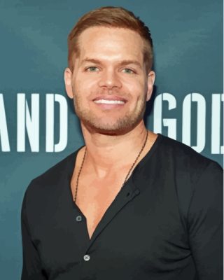 American Actor Wes Chatham Paint By Numbers