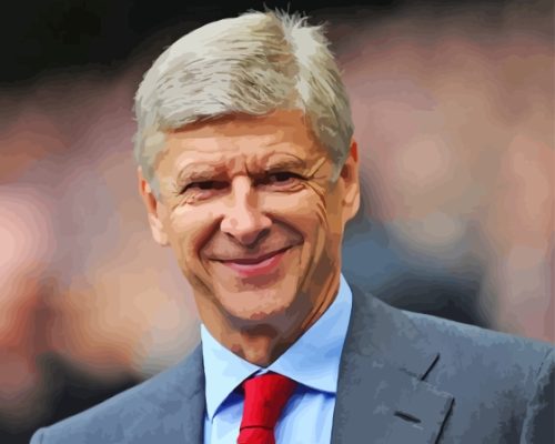 Arsène Wenger Football Manager Paint By Numbers