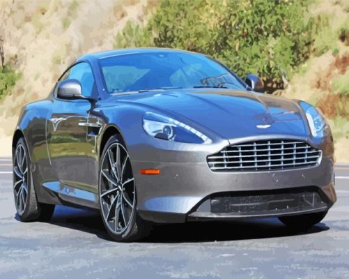 Aston Martin DB9 Paint By Numbers