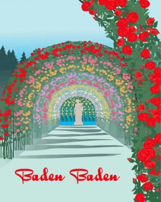 Baden Baden Paint By Numbers