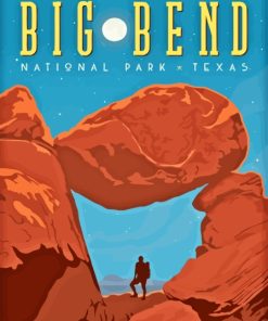 Big Bend National Park Paint By Numbers