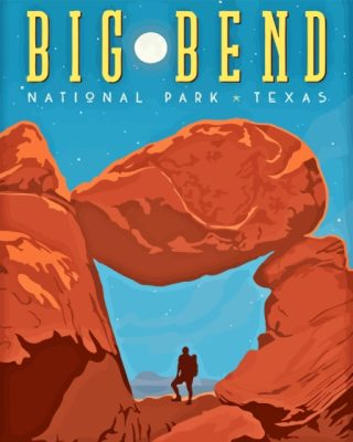 Big Bend National Park Paint By Numbers