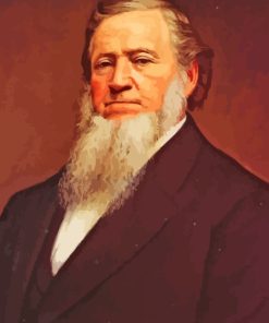 Brigham Young Portrait Paint By Numbers