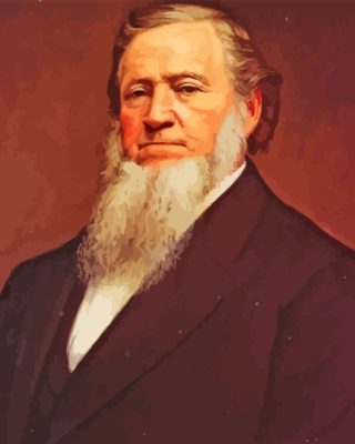 Brigham Young Portrait Paint By Numbers