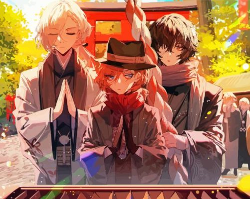 Bungo Stray Anime Paint By Numbers