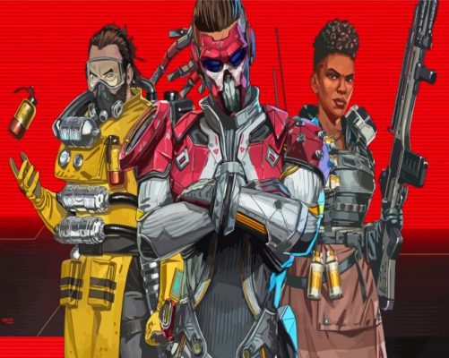 Cool Apex Legends Paint By Numbers