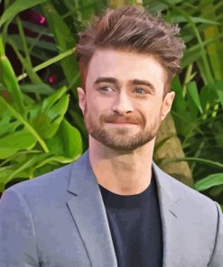 Cool Daniel Radcliffe Paint By Numbers
