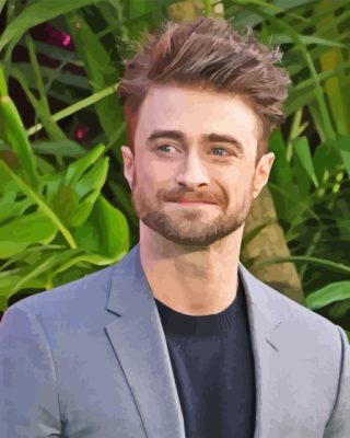 Cool Daniel Radcliffe Paint By Numbers