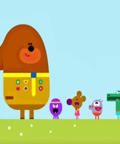 Cool Hey Duggee Paint By Numbers