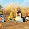 Cool Penguins Of Madagascar Paint By Numbers