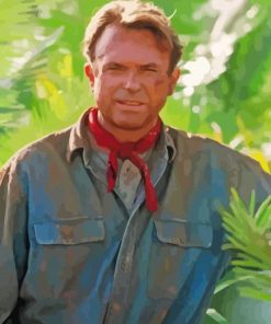 Cool Sam Neill Paint By Numbers
