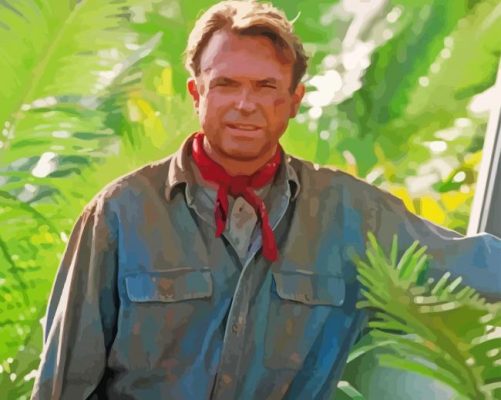 Cool Sam Neill Paint By Numbers