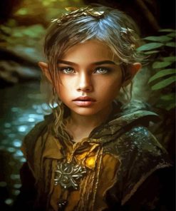 Forest Warrior Girl Paint By Numbers