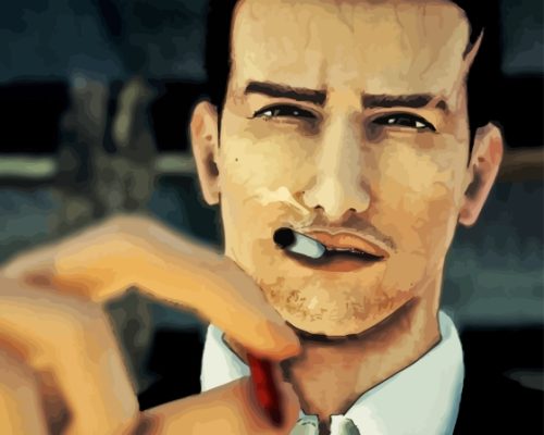 Francis York Deadly Premonition Paint By Numbers