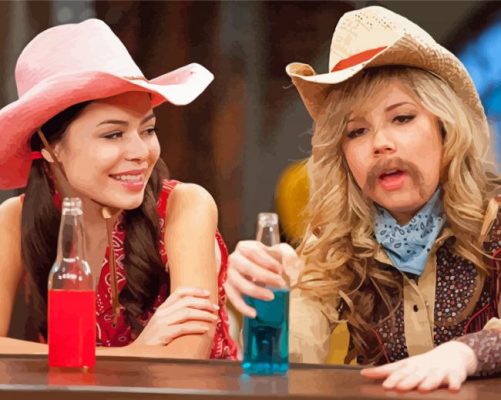 Funny iCarly Paint By Numbers