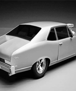 Grey Nova Chevy Paint By Numbers
