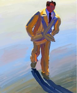 Man In Yellow Suit Abstract Paint By Numbers