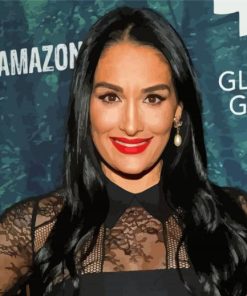 Nikki Bella Professional WWE Paint By Numbers